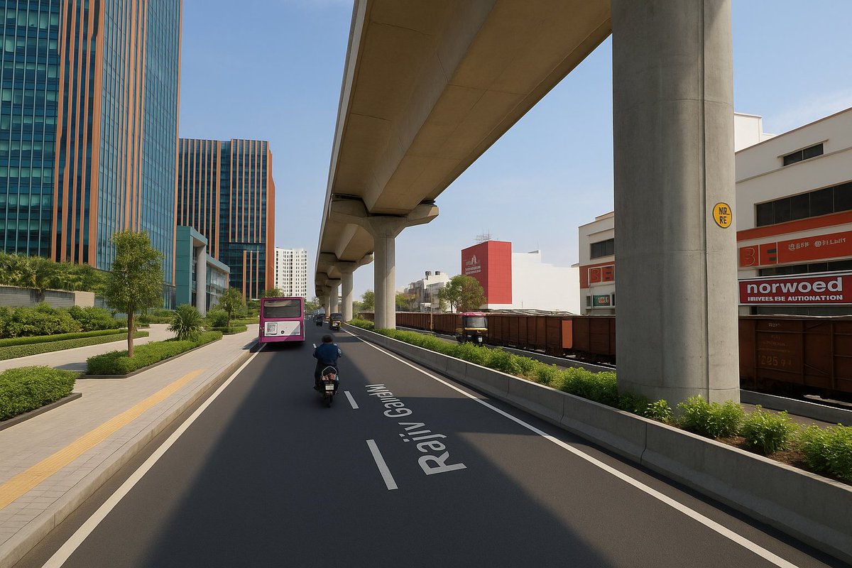 Chennai RE Updates (@chennaireupdate) on Twitter photo We need Pedestrian walkways and not Service lanes on our IT Corridor
Pic 1 - what we have
Pic 2 - what we deserve
Let's make our IT Corridor employee and pedestrian friendly to further boost the major infra upgrade that CMRL is set to deliver. Urge <a href="/CumtaOfficial/">CUMTA | Transport Authority</a> <a href="/cmrlofficial/">Chennai Metro Rail</a> We need Pedestrian walkways and not Service lanes on our IT Corridor
Pic 1 - what we have
Pic 2 - what we deserve
Let's make our IT Corridor employee and pedestrian friendly to further boost the major infra upgrade that CMRL is set to deliver. Urge <a href="/CumtaOfficial/">CUMTA | Transport Authority</a> <a href="/cmrlofficial/">Chennai Metro Rail</a>