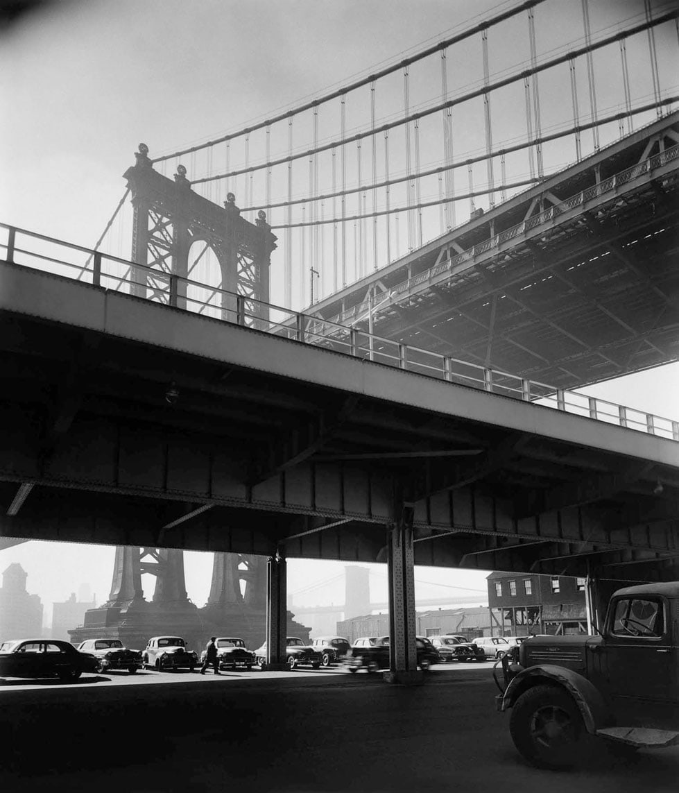 "Bridges". Berenice Abbott. c.1935.