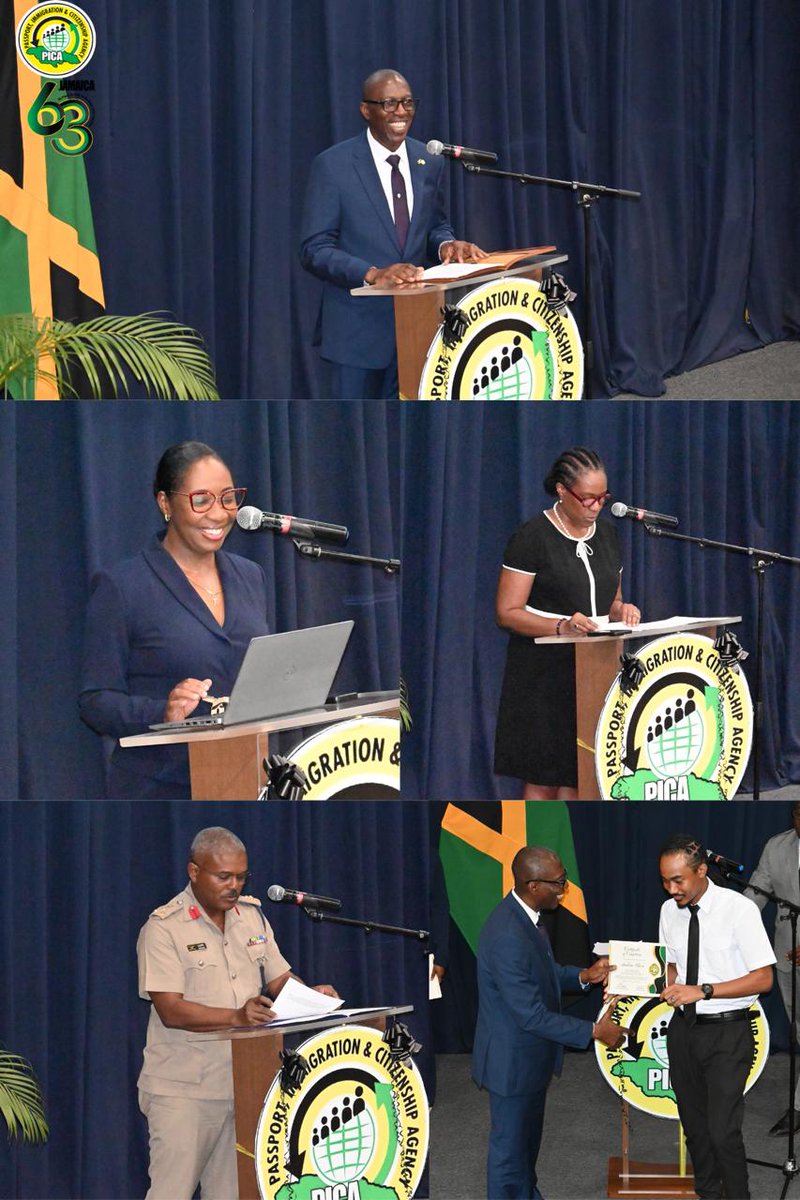 PICAJamaica's tweet image. 🎓✨ Congratulations to Batch 19 on reaching this incredible milestone! Your dedication, discipline, and determination have brought you this far!

#ImmigrationGraduation #Batch19 #ExcellenceInService