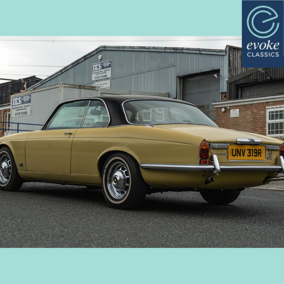EvokeClassics's tweet photo. LIVE AT AUCTION
1976 Jaguar XJC 4.2 Auto
https://t.co/c6IKTSAZfX
Increasingly rare Series 2 XJC
Classic 1970's colour scheme
Stored in a heated garage forming part of a small collection
Our vendor has owned since 2010 and used sparingly
MOT July 2026
#XJC #JaguarXJC https://t.co/SFwrvW7a6W