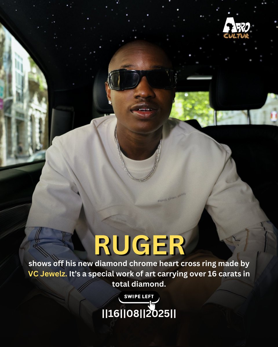 afrocultur's tweet image. 16 carats on @rugerofficial 😳 too much or just enough?
#Ruger #RuNation #diamondring #afrocultur