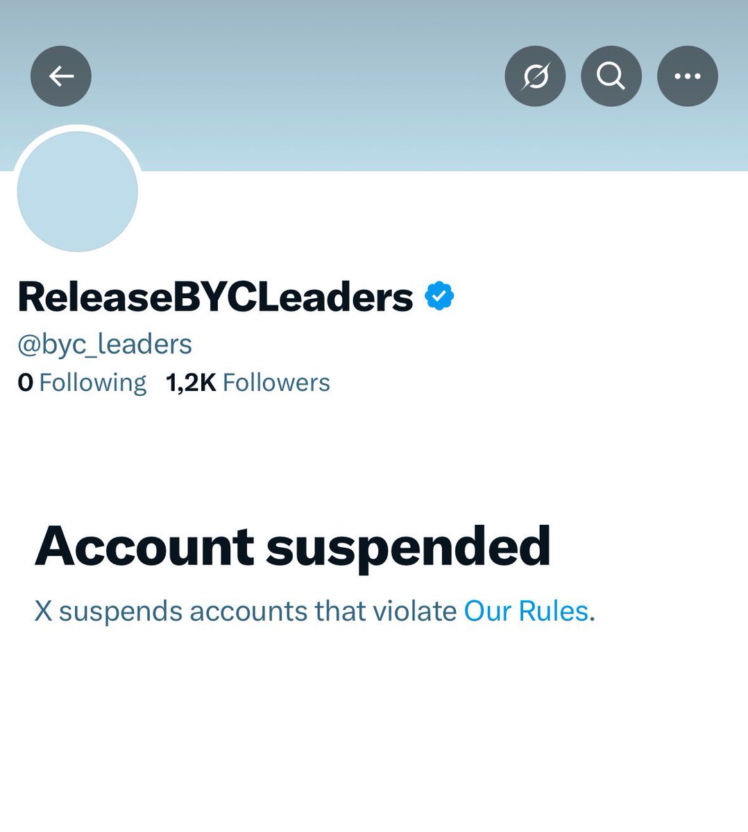 Nadia Baloch (@nadiabaloch99) on Twitter photo The X (<a href="/byc_leaders/">ReleaseBYCLeaders</a> ) account created to campaign for the release of incarcerated <a href="/BalochYakjehtiC/">Baloch Yakjehti Committee</a> leaders has been suspended by <a href="/X/">X</a> .
This is deeply disturbing and concerning, as international platforms are increasingly shrinking the space for dissenting voices.
The BYC is a The X (<a href="/byc_leaders/">ReleaseBYCLeaders</a> ) account created to campaign for the release of incarcerated <a href="/BalochYakjehtiC/">Baloch Yakjehti Committee</a> leaders has been suspended by <a href="/X/">X</a> .
This is deeply disturbing and concerning, as international platforms are increasingly shrinking the space for dissenting voices.
The BYC is a