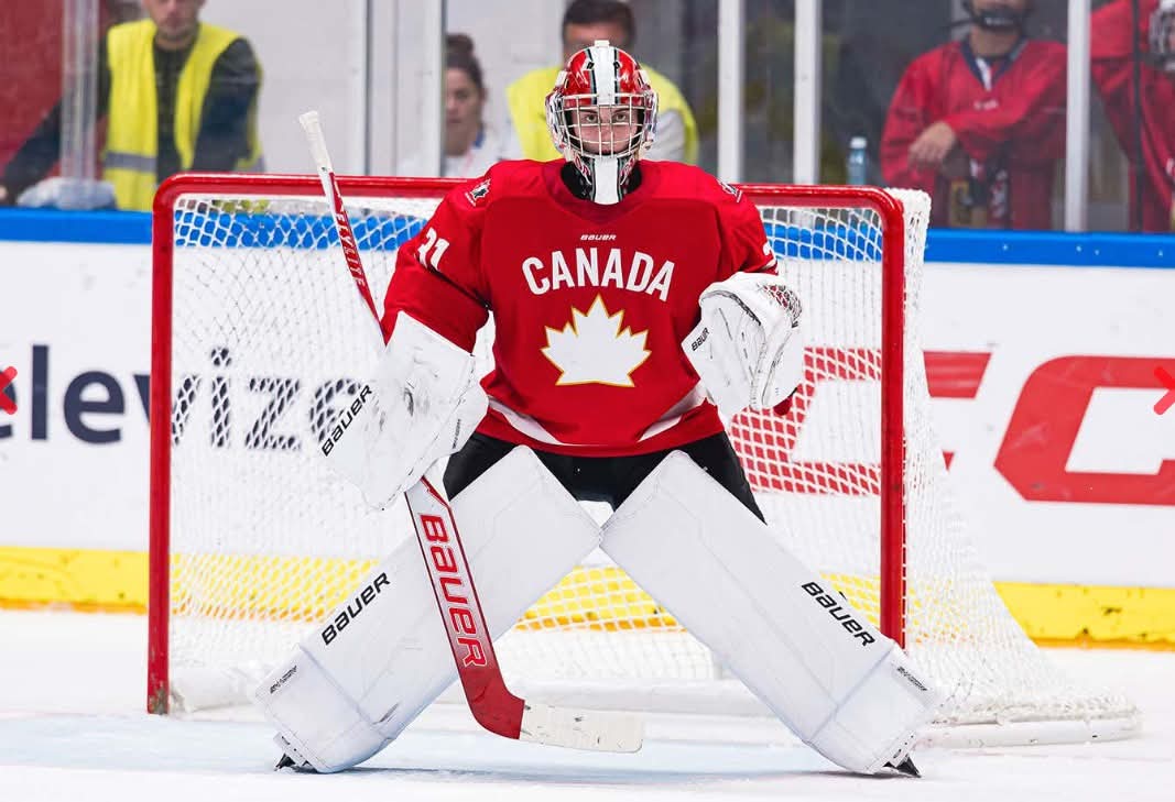 Betts blanks Finland, leads Canada to bronze at Hlinka Gretzky Cup

OJHL Pickering Panthers goaltender last season
📎
ojhl.ca/betts-shuts-ou…

Photo Credit : Andreas Robanser | Hockey Canada Photos