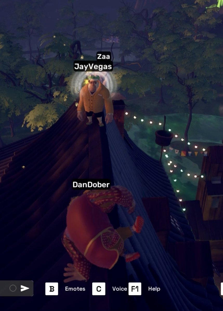 Dan Dober ๐ฆ (@doberdanny) on Twitter photo Chilling in Otherside with <a href="/JayVegas24/">๐ฒJayVegas24 ๐ฒ</a>
Testing how far we really are from the metaverse ๐ Chilling in Otherside with <a href="/JayVegas24/">๐ฒJayVegas24 ๐ฒ</a>
Testing how far we really are from the metaverse ๐