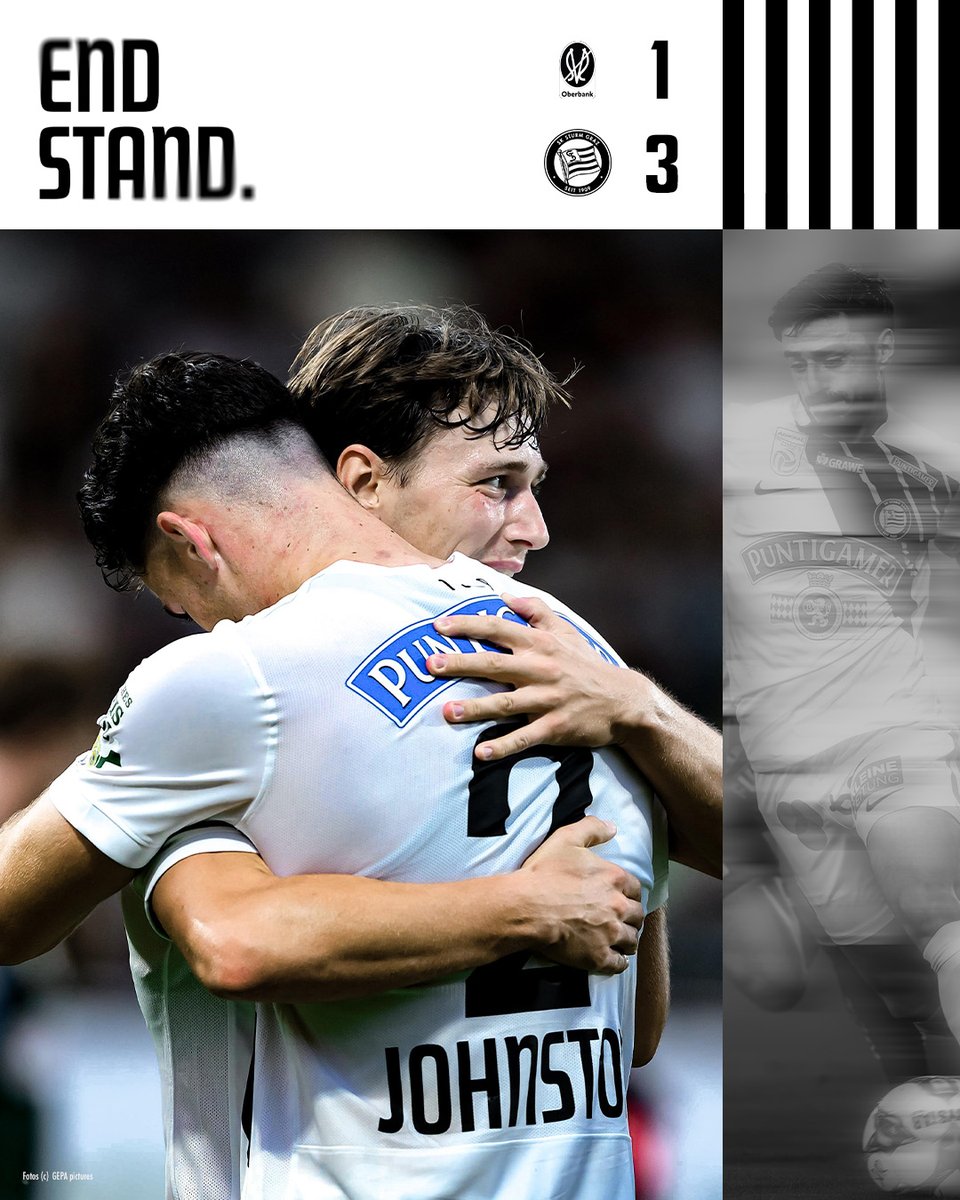 SKSturm's tweet photo. Schlusspfiff in Ried. Wir gewinnen souverän und nehmen drei Punkte mit nach Graz! 🏁 #sturmgraz #SVRSTU #AdmiralBL
____________
SVR 1:3 STU |⏱️FT https://t.co/VwUH7Lxcdp