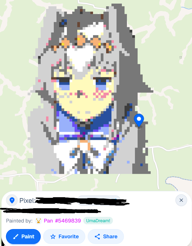 PanChanny's tweet photo. just soloed this oguri cap
took like 2k or 1k+ pixels and 3 days https://t.co/nyHCiovwXR