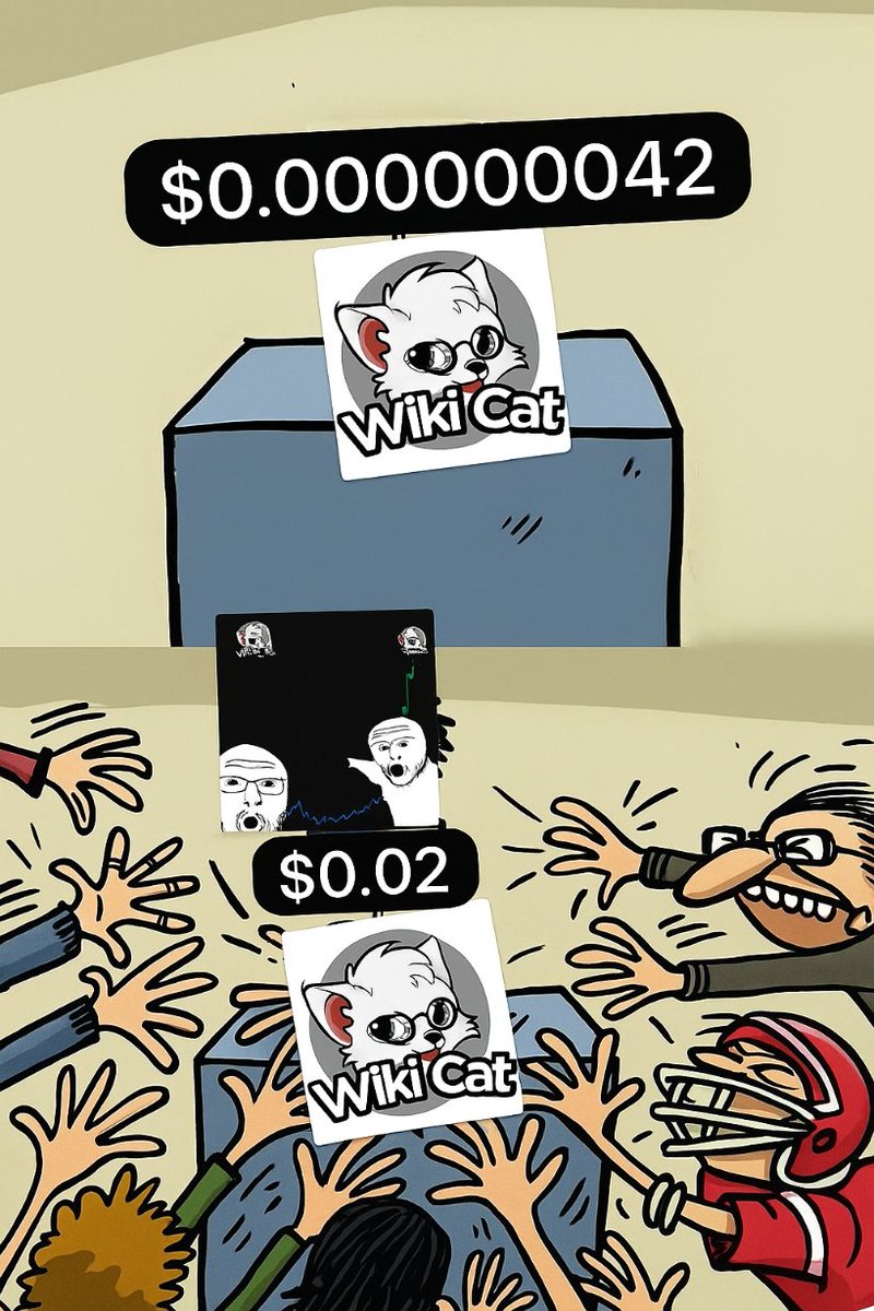 Sir Nelson Oziegbe "🐉 $MON" 🕹️ $AEG |Voltix.ai (@crypto_diet) on Twitter photo 🚨 $WKC won’t just pump… it’ll be rushed like Bitcoin & Gold ⚡️
People will scramble, fight, and claw for a piece of WikiCat 🐱🔥
The earlier you secure your bag, the louder your roar will be.
#WikiCat #WKC #BullRun
$wkc <a href="/BSCGemsAlert/">🚨BSC Gems Alert🚨</a> <a href="/davidgokhshtein/">David Gokhshtein</a> <a href="/Davincij15/">Davinci Jeremie</a> <a href="/elonmusk/">Elon Musk</a> 🚨 $WKC won’t just pump… it’ll be rushed like Bitcoin & Gold ⚡️
People will scramble, fight, and claw for a piece of WikiCat 🐱🔥
The earlier you secure your bag, the louder your roar will be.
#WikiCat #WKC #BullRun
$wkc <a href="/BSCGemsAlert/">🚨BSC Gems Alert🚨</a> <a href="/davidgokhshtein/">David Gokhshtein</a> <a href="/Davincij15/">Davinci Jeremie</a> <a href="/elonmusk/">Elon Musk</a>