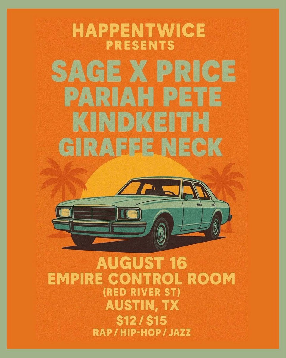 AUSTIN TEXAS TONIGHT 🧡

LIVE @ EMPIRE

POP OUT!