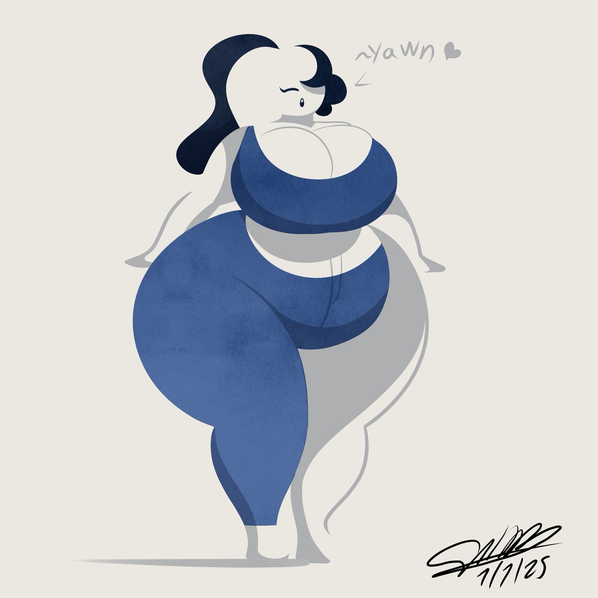 adorable Rubinesque 🥱