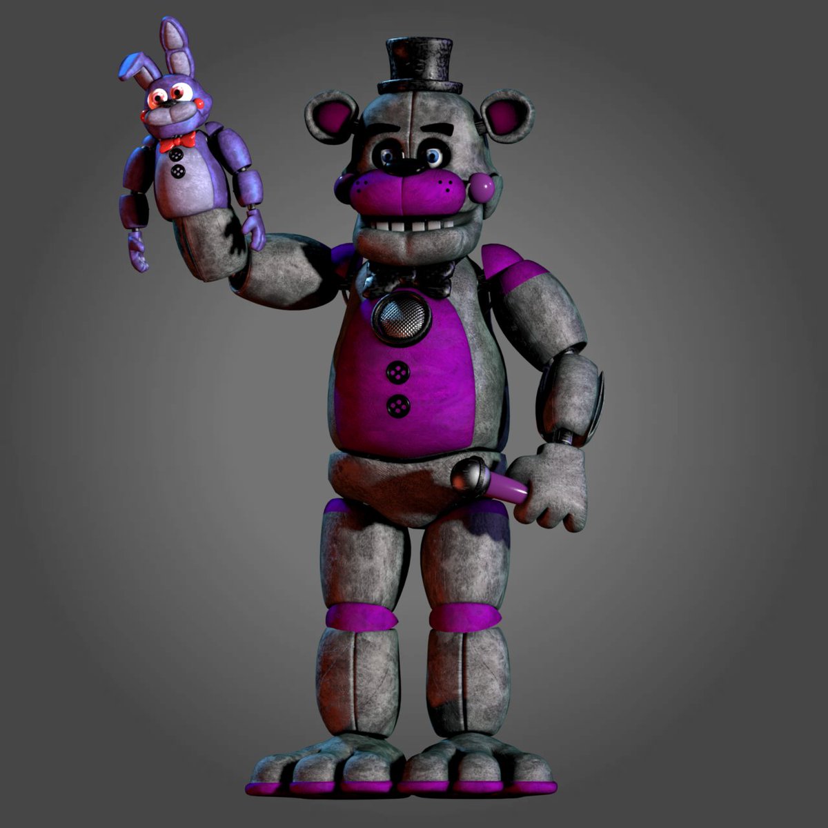 elpinwinoo's tweet image. im getting a little busy so only funtime classic freddy #FNAF