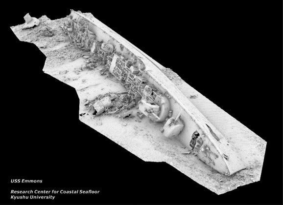 【RKB今林隆史記者の #きおくをつなごう 】特攻で沈んだ米軍艦エモンズ。九州大学は船体の３Ｄモデルを作成。高い飛行技術を持った教官の部隊による攻撃だと判明しました。なぜ教官が特攻に？最新技術を活用して戦争を語り継ぐ取り組みを取材しました。きょう17日（日）Nスタで放送します！