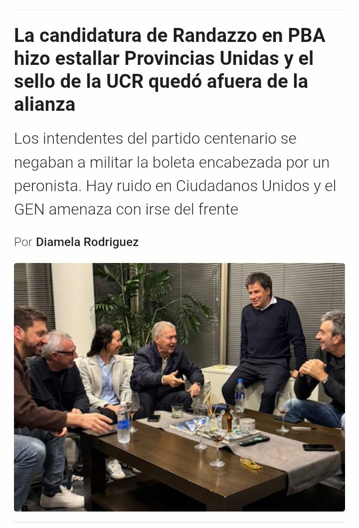 La UCR ni tiene candidatos jajajajajajajajajajjaja 

Un partido centenario que sobrevivió a todo, pero no a Lousteau y Manes