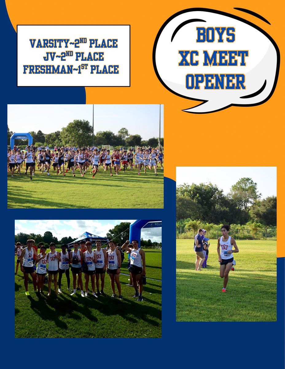 Boys XC Opener! Way to go Spartans!