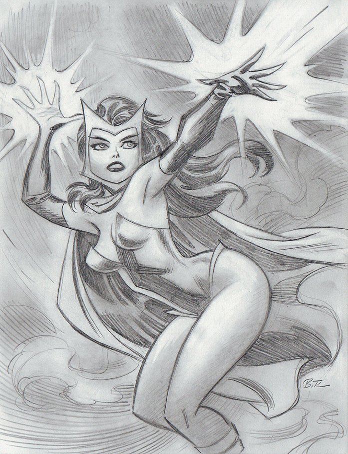 Scarlet Witch | By Bruce Timm
