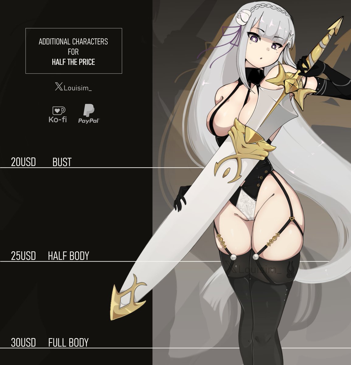 Louisim_(OPEN COMMISSIONS) tweet media