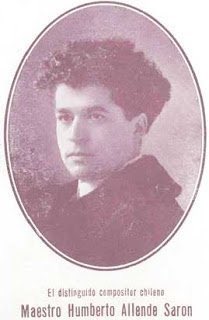 Pedro Humberto Allende Sarón falleció en Santiago el 17 de agosto de 1959, merecedor del Premio Nacional de Arte en 1945.