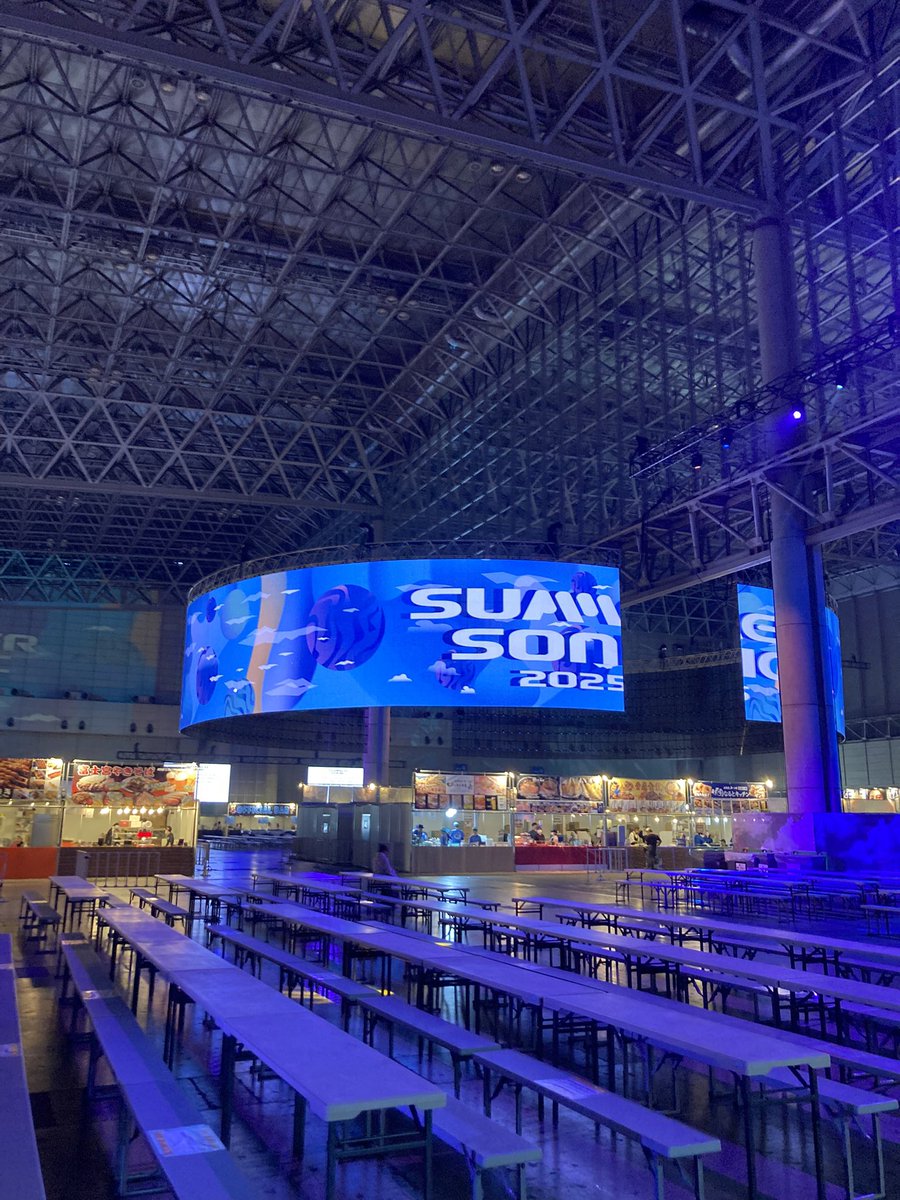 サマソニ！まだまだガラガラだー