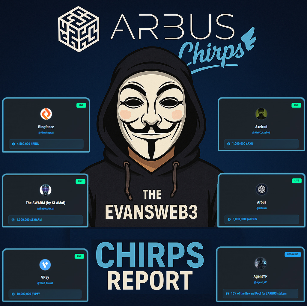 ArbusのChirps Report：複数のAIエージェントと報酬を紹介