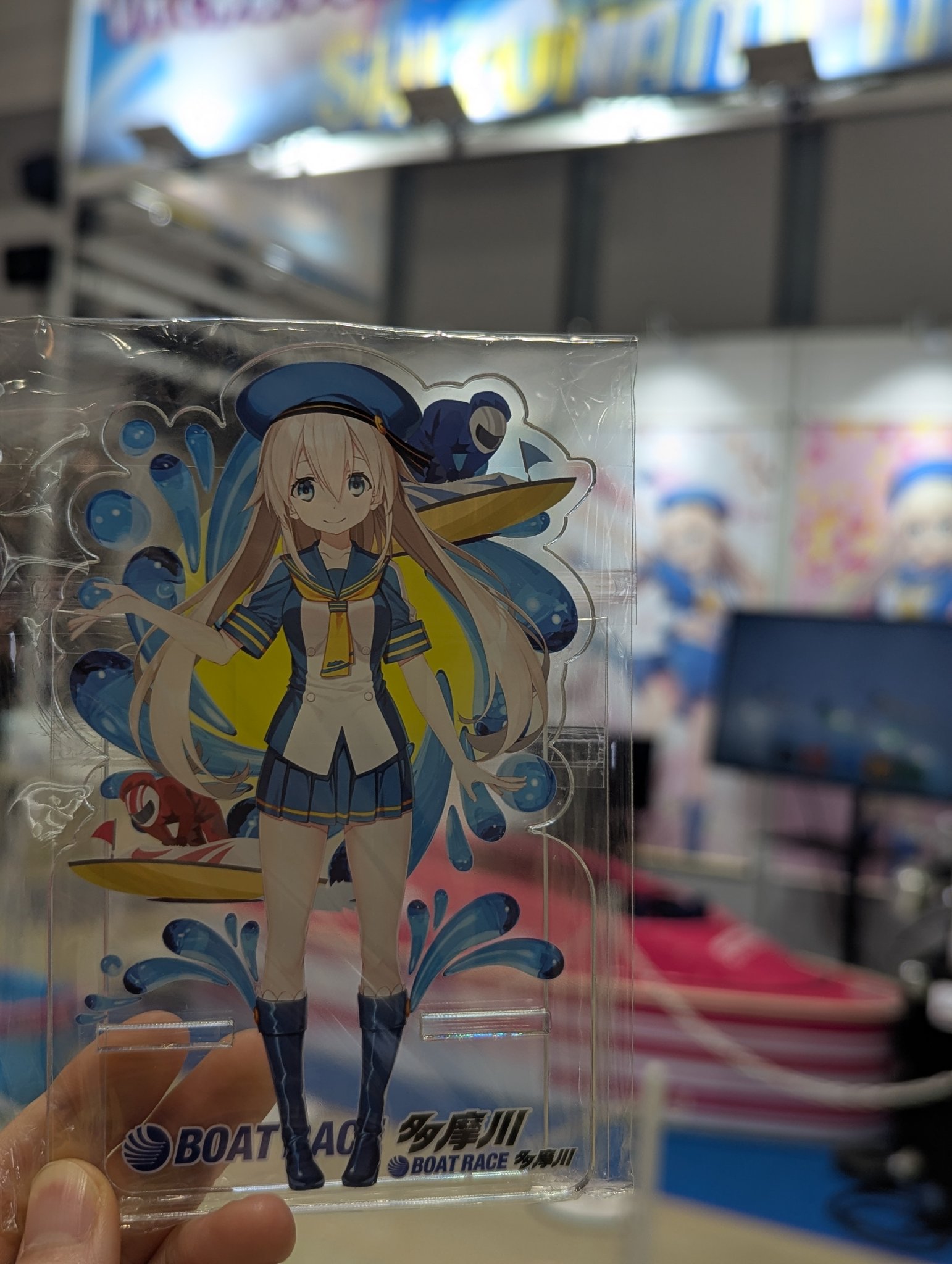 なえなのちゃん✨ボートレース多摩川限定✨アクリルスタンド✨ステッカー2点セット Amazon.co.jp: なえなのちゃんボートレース多摩川アクリル