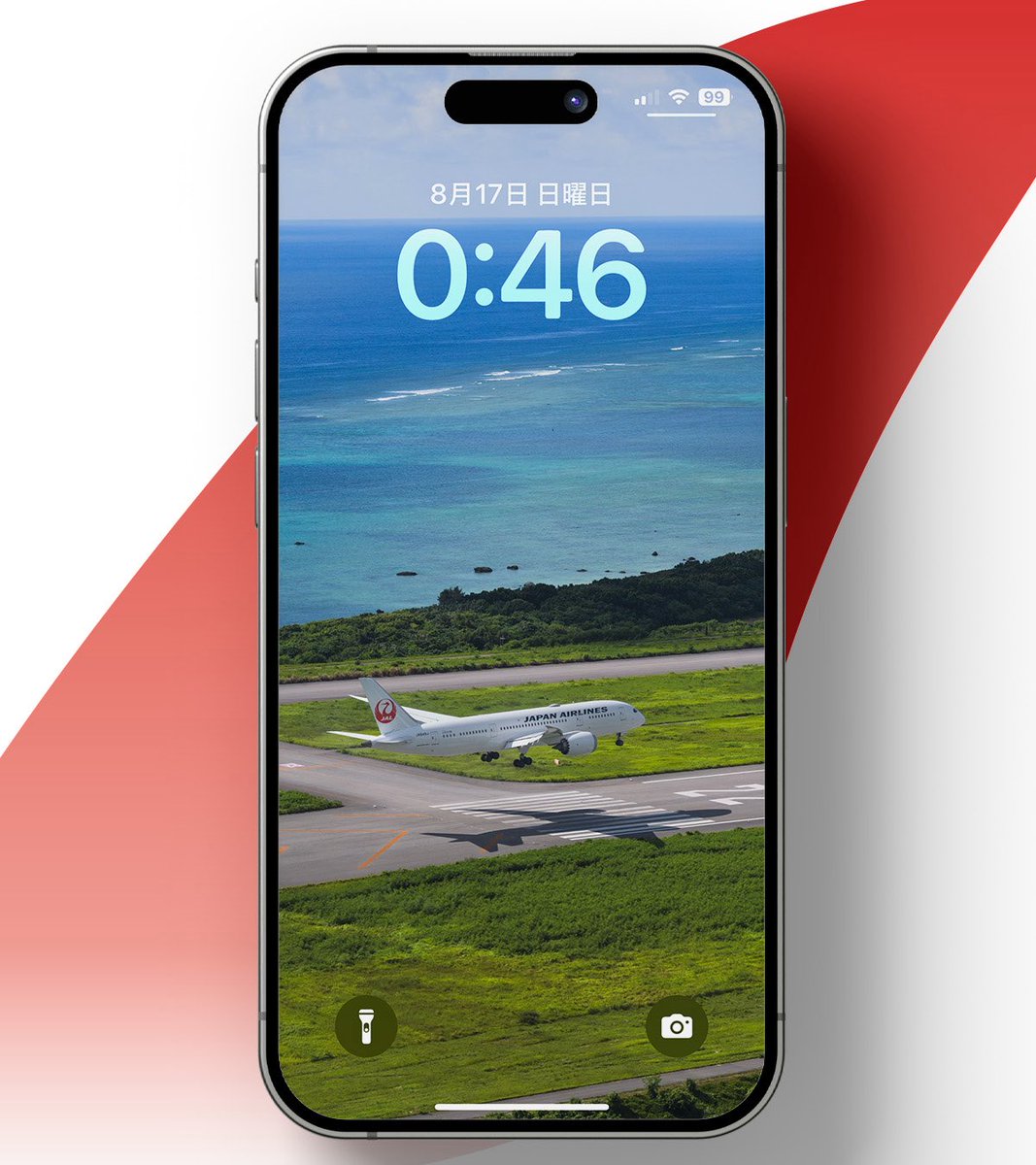 J_William9's tweet image. 今年の夏もJALの787を追いかけに石垣島へ🏝️ 今回は南風だったので着陸する姿を撮ることができました📸　

スマホのロック画面に是非どうぞ！ 
🆓ご自由に保存して好きなサイズで使用してください。

過去のものはハイライトにあります💁‍♀️

#wallpaper #LockScreen #壁紙 #ロック画面