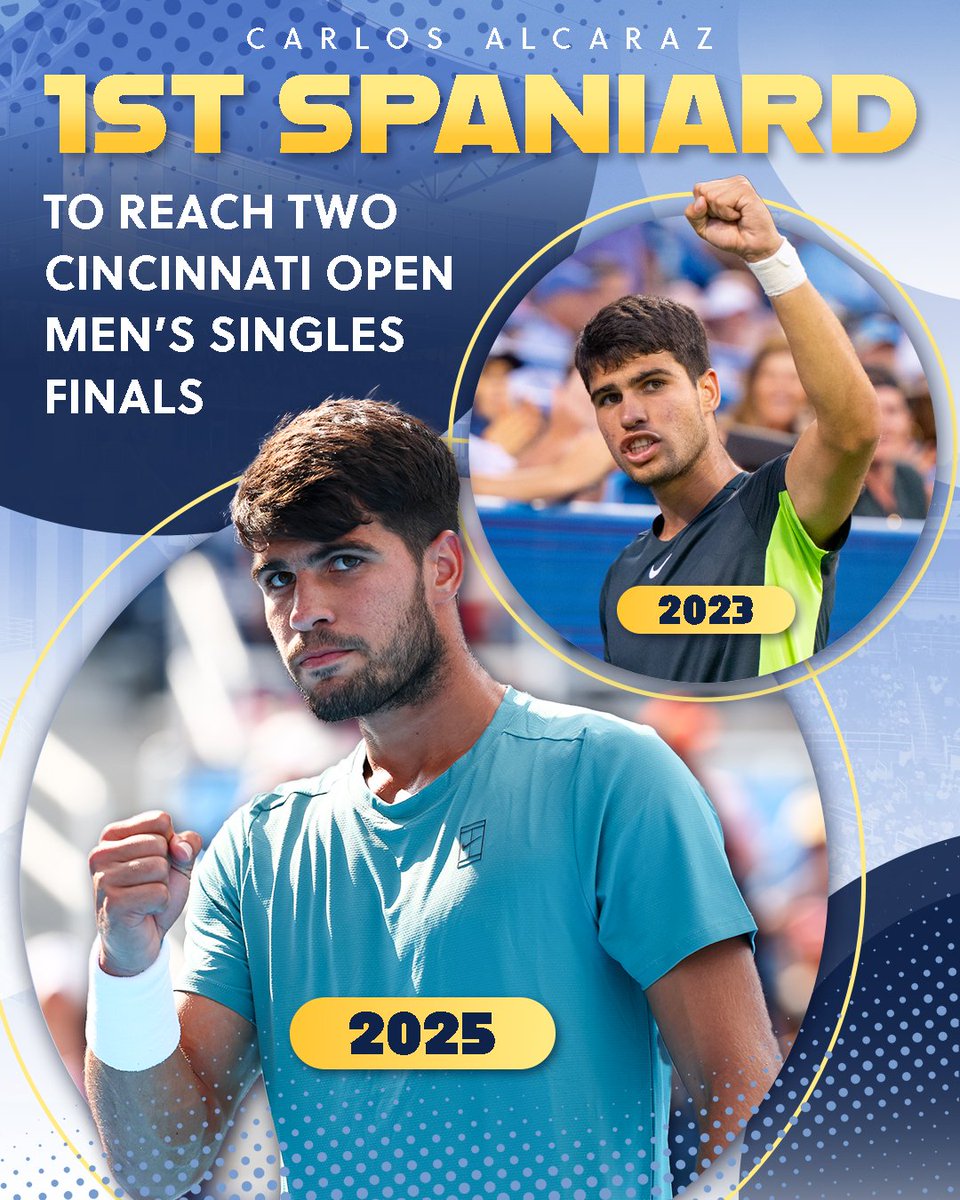 CincyTennis's tweet photo. VAMOS 🇪🇸 https://t.co/Hm2mzBq4bQ