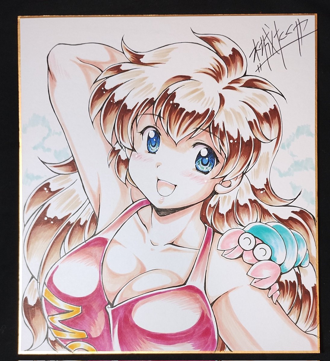 直筆色紙は14時に頒布開始します
もし人数が多かった場合は14時の時点で居た人でジャンケンになると思います
よろしくお願いします 