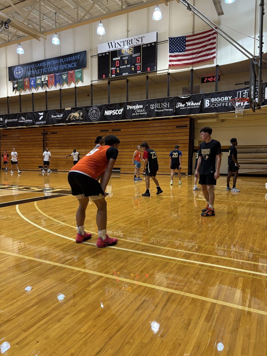 2025 Elite Camp was a success! Thankful to have great people, talented players, &amp; future PNW student-athletes in attendance 🦁 Thank you to all the players and families that came out! #PrideFamily