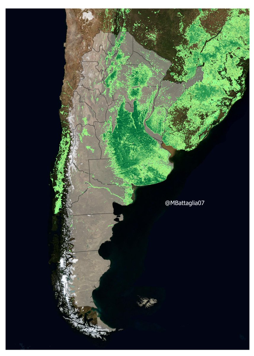 Pasando a los granos 🌽🌿🌱🌻, y superponiendo las zonas cultivables, vemos un calce perfecto entre las rutas más demandadas. 

Desde ya, si bien siempre se habla del sistema "porteño-céntrico", en el agro es "Rosario-Céntrico"