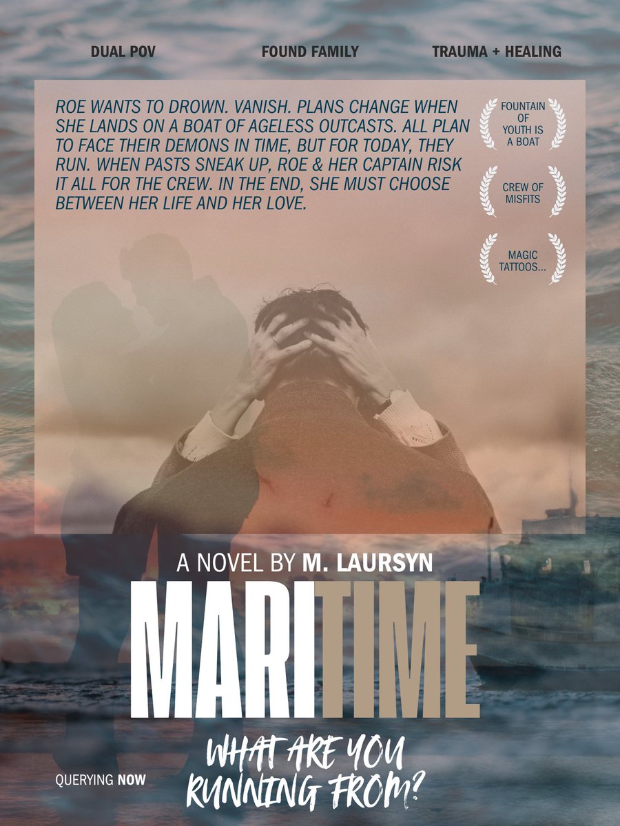 FLOAT PLAN•ADDIE LARUE•WE ARE THE BRENNANS•OUTER BANKS
Magical Realism•Romance•93k
• The fountain of youth is a boat ⚓️
• Crew of misfits 
• Nautical setting 
• Trauma &amp; healing 
• Mental health rep.
• Found family 
• Dual POV
• Magic tattoos
#PosterPit #Q #SPF #R #A