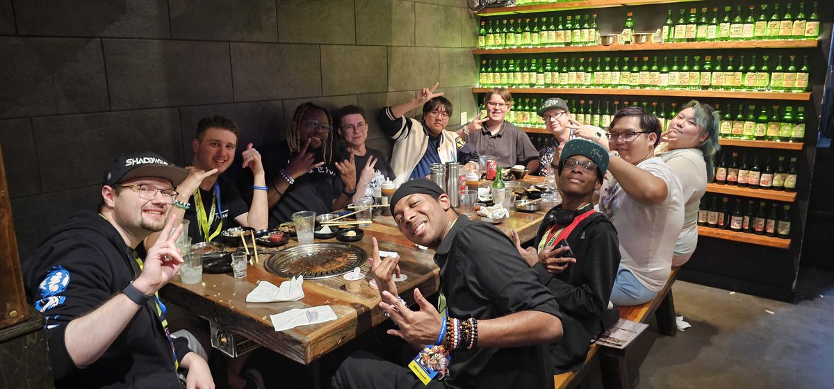 Woke up this morning missing EVO 2025 and my friends in Vegas so much… I miss all these MFs so much 🥹🥹🥹😭😭😭