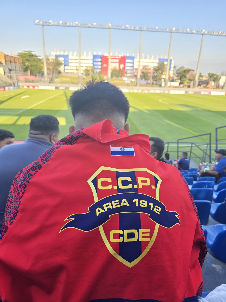 Vamos Ciclón 🔵🔴

Area 1912 presente..

A ganar hoy 

#CerroPorteño