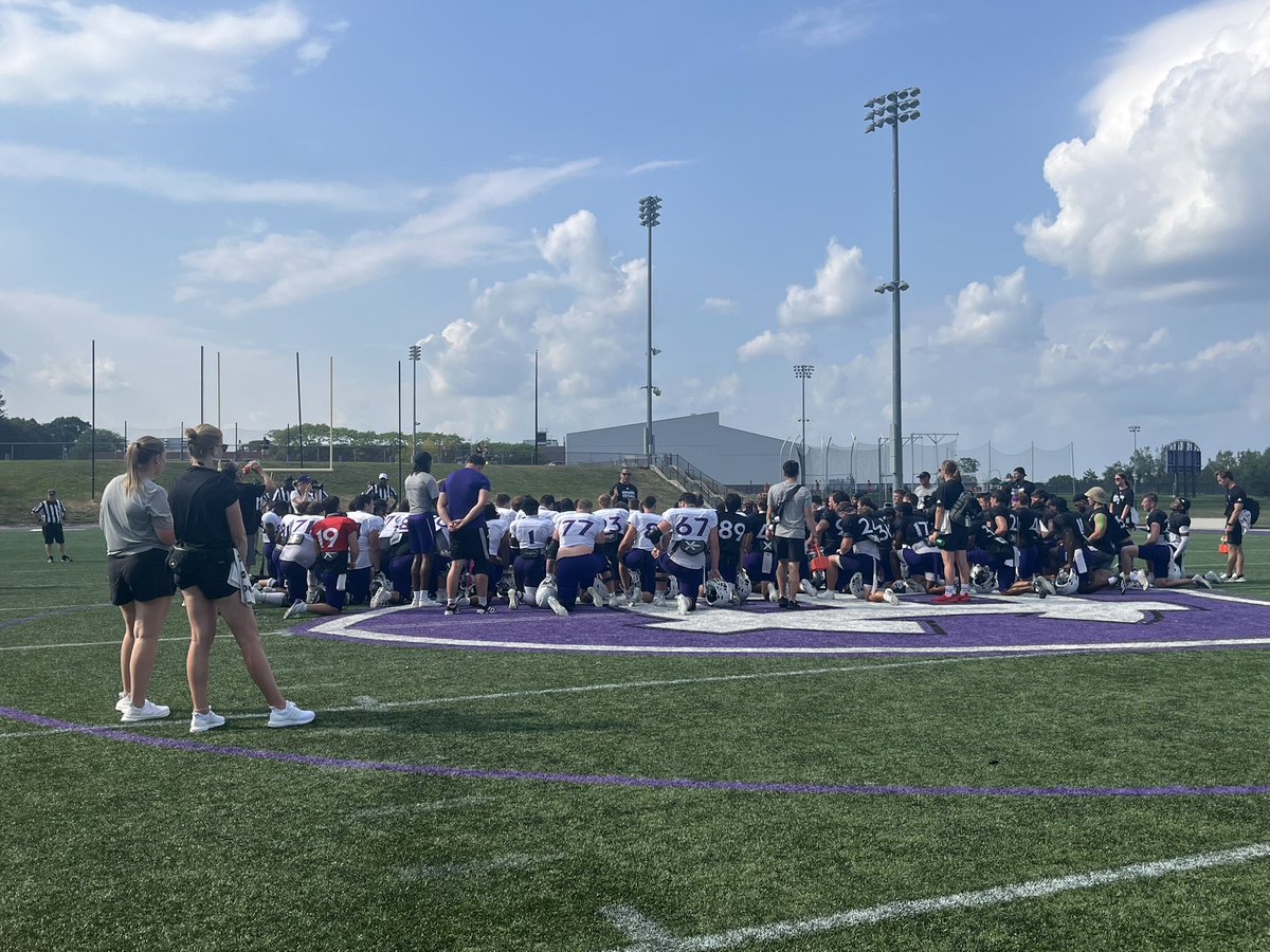 HC wraps up an excellent day. 

-Ton of size across the board 
-Big plays made
-Depth at important positions 

More up on the site tonight! <a href="/HCrossFB/">Holy Cross Football</a> <a href="/newftbj/">New England Football Journal ® 🏈</a> <a href="/Kirkpatrick_SJ/">Sarah Kirkpatrick Ryan</a> <a href="/CoachDanCurran/">Dan Curran</a>