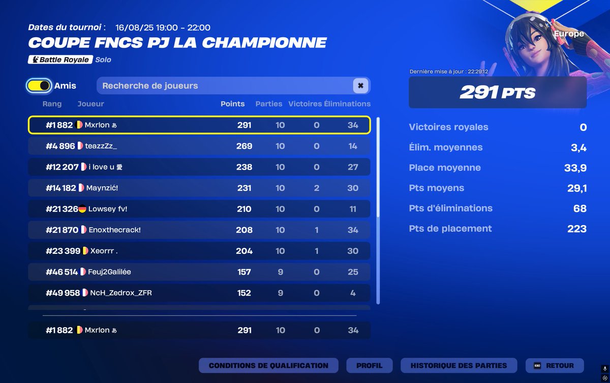 ENFIN UN SKIN LA MALEDICTION EST BRISER 🙏