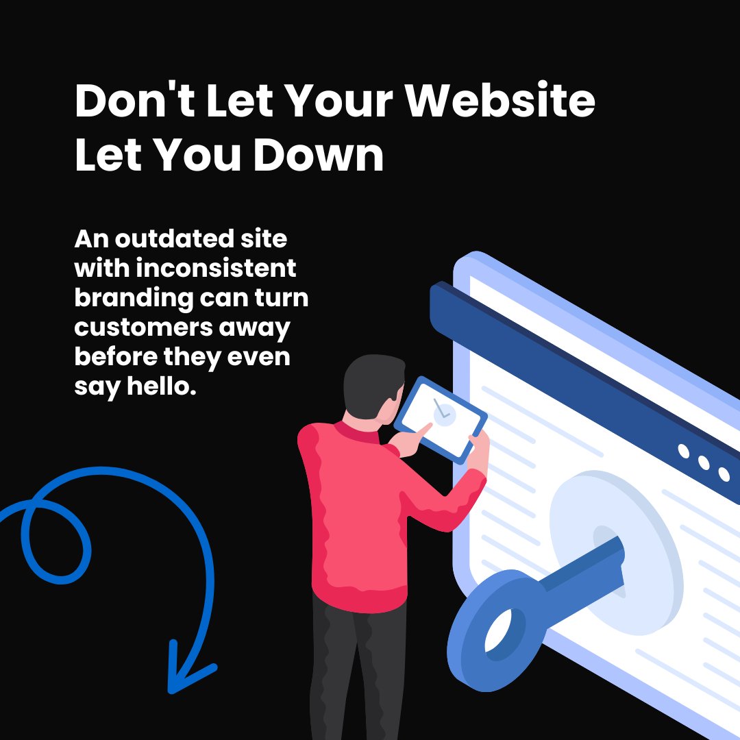 Your website is your digital front door. An outdated site with inconsistent branding can turn customers away before they even say hello. 

A strategic brand ensures every touchpoint is a positive one. 

#WebDesign #UserExperience #BelfastBusiness