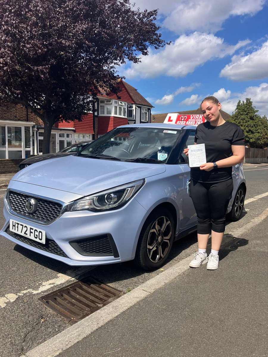 vDrivingSchool's tweet photo. Huge congratulations to Diana for passing her driving test in her FIRST ATTEMPT at Morden with our instructor Mr Ali, well done. 
https://t.co/1fbmoWA6Am 
Call:02034885203 https://t.co/mBg0h5YjYD