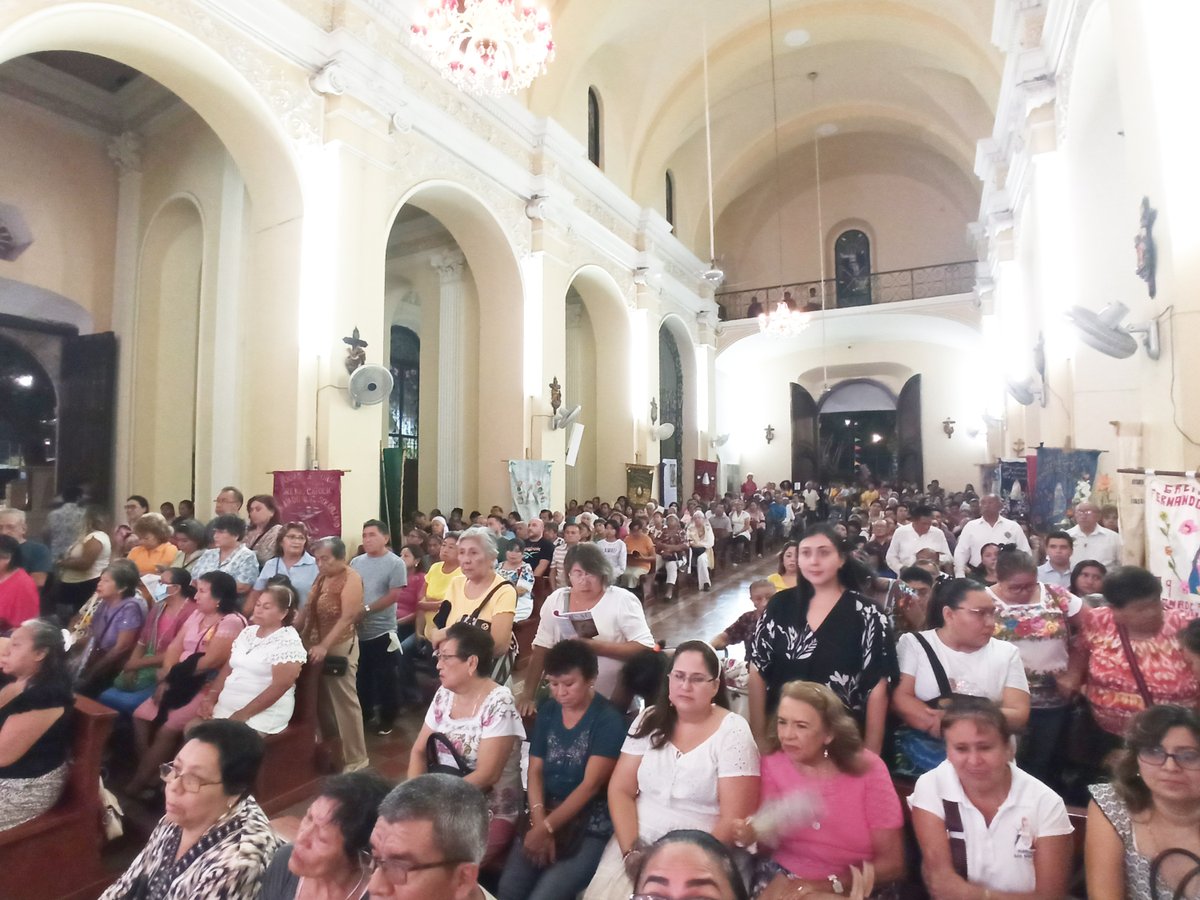 KofC17543's tweet image. En la Solemnidad de la Asunción de la Virgen María, participamos en la Misa en la Parroquia de San Sebastián Mártir, celebrada por el Pbro. Lorenzo Mex, seguida de la procesión con la imagen patronal y estandartes gremiales. Ago, 15, 2025.

@KofC #KofC #KnightsofColumbus