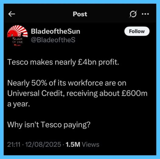When politicians start discussing benefits they need to look at the cause
Low wages and profiteering