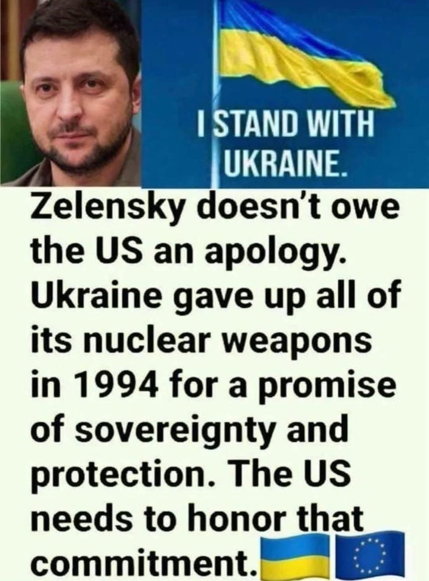Drea-M #Lucifer (@dream25295624) on Twitter photo <a href="/1drcole/">Dr. Cole #Resister</a> Fuck no!
Ukrainians *already* gave up their nukes in exchange for security, the USA need to honour the budapest memorandum!
And Putin's word means shit! <a href="/1drcole/">Dr. Cole #Resister</a> Fuck no!
Ukrainians *already* gave up their nukes in exchange for security, the USA need to honour the budapest memorandum!
And Putin's word means shit!