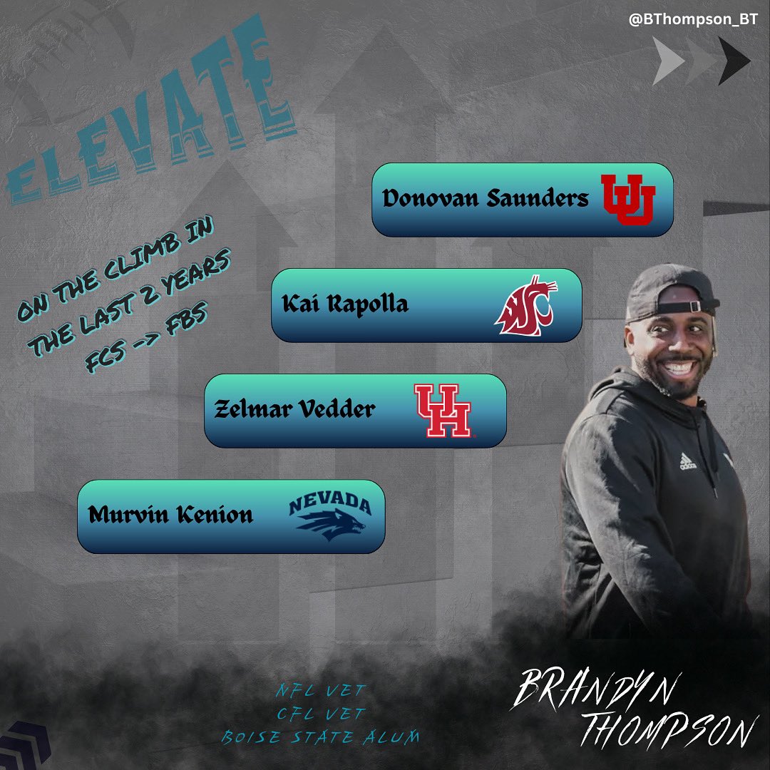 Brandyn Thompson (@bthompson_bt) on Twitter photo π₯Stick To The Script 
#CalPolyFootball #PlayForCoachBT #Development π₯Stick To The Script 
#CalPolyFootball #PlayForCoachBT #Development