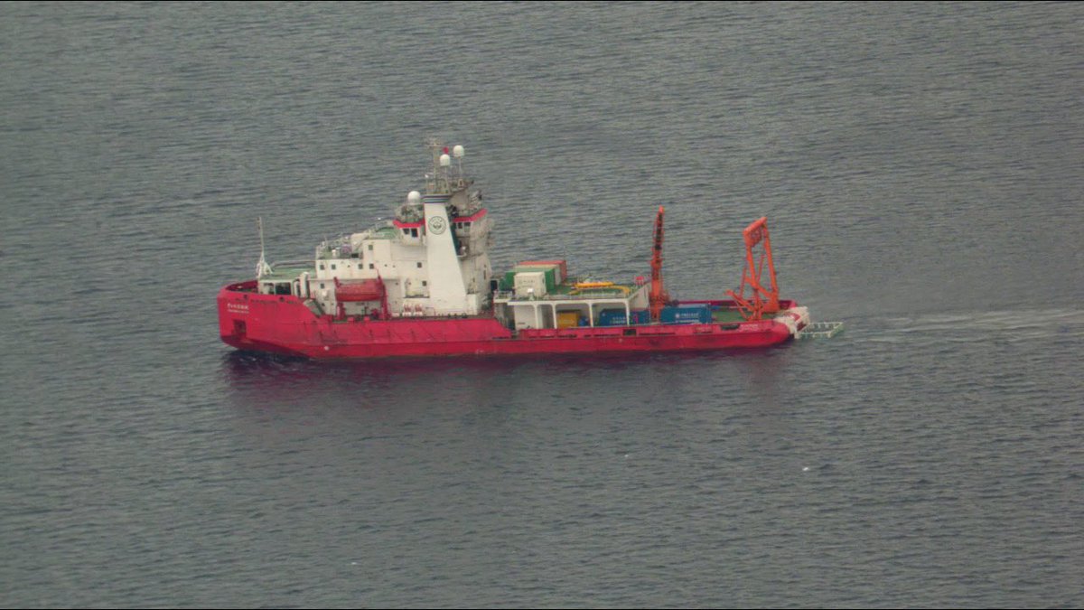 #USCG continues response to 5 Chinese research vessels in U.S. Arctic. USCG C-130 deployed to query the vessels Wednesday. 

With <a href="/USNorthernCmd/">U.S. Northern Command</a> &amp; Alaskan Command, we monitor foreign vessels near U.S. waters to support homeland defense &amp; security. bit.ly/3JAxrbO