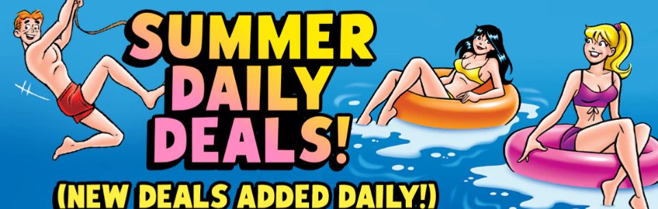 With new items added daily, these are the best deals of the summer! store.archiecomics.com/collections/la…