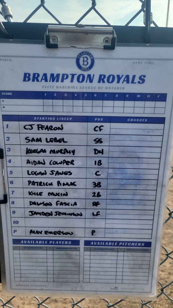 Back at it for game 2 <a href="/COBABaseball/">COBA Major Baseball</a> <a href="/BallMechanic/">Coach Frank Fascia</a>