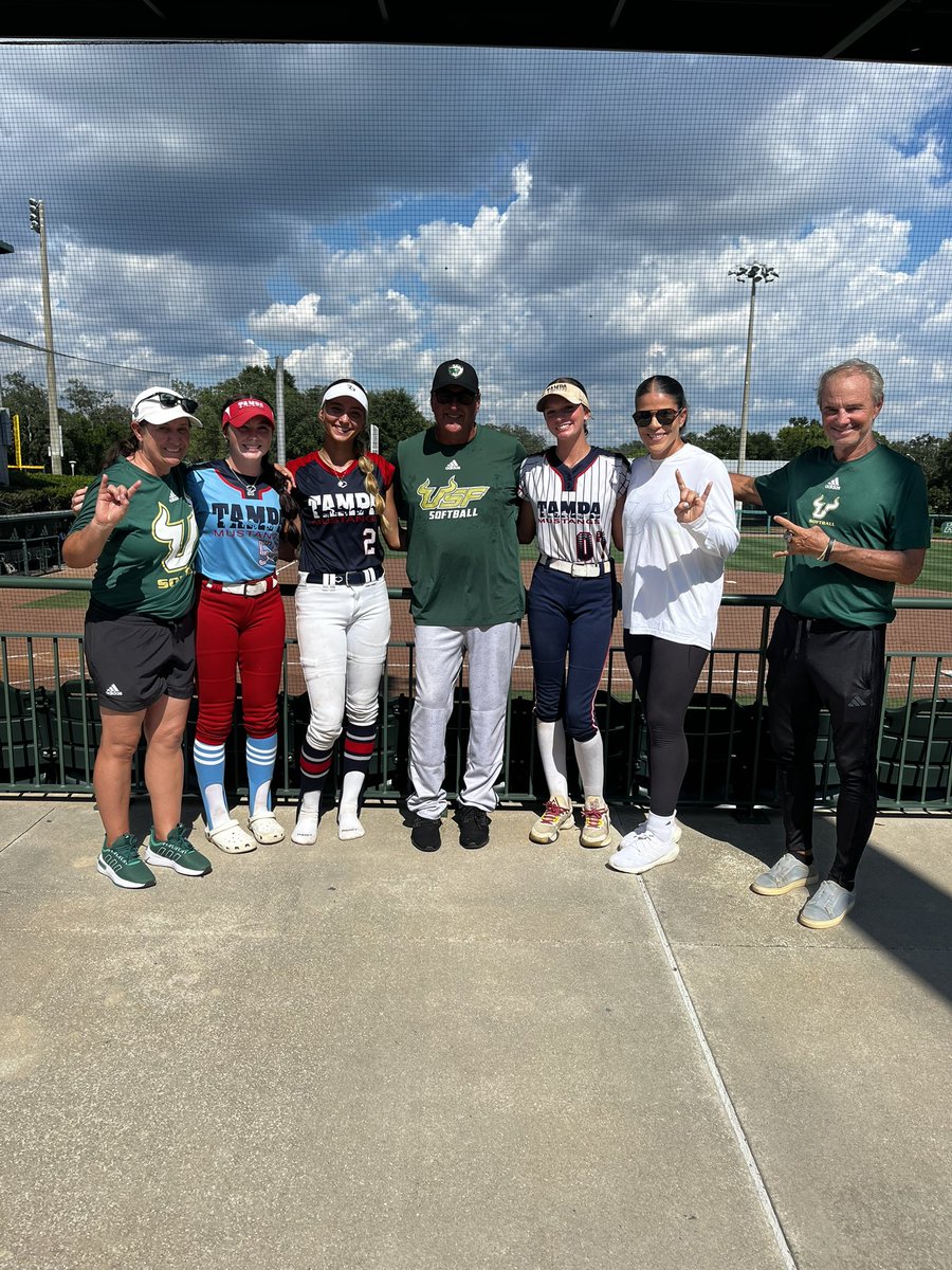 Karsyn Walters-Uncommitted-2027 (@karsyn_walters) on Twitter photo I had so much fun at the USF Prospect Camp today learning new skills and making new connections! Thank you to all the coaches and players for such an amazing camp! 
GO BULLS 🤘🏼
<a href="/SBCoachNavi/">Lisa Navas</a> <a href="/CoachKarlaUSF/">Karla Claudio</a> <a href="/USFSoftball/">USF Softball</a> <a href="/Tampa_mustangs/">Tampa Mustangs_Affrunti/Hancock</a> I had so much fun at the USF Prospect Camp today learning new skills and making new connections! Thank you to all the coaches and players for such an amazing camp! 
GO BULLS 🤘🏼
<a href="/SBCoachNavi/">Lisa Navas</a> <a href="/CoachKarlaUSF/">Karla Claudio</a> <a href="/USFSoftball/">USF Softball</a> <a href="/Tampa_mustangs/">Tampa Mustangs_Affrunti/Hancock</a>
