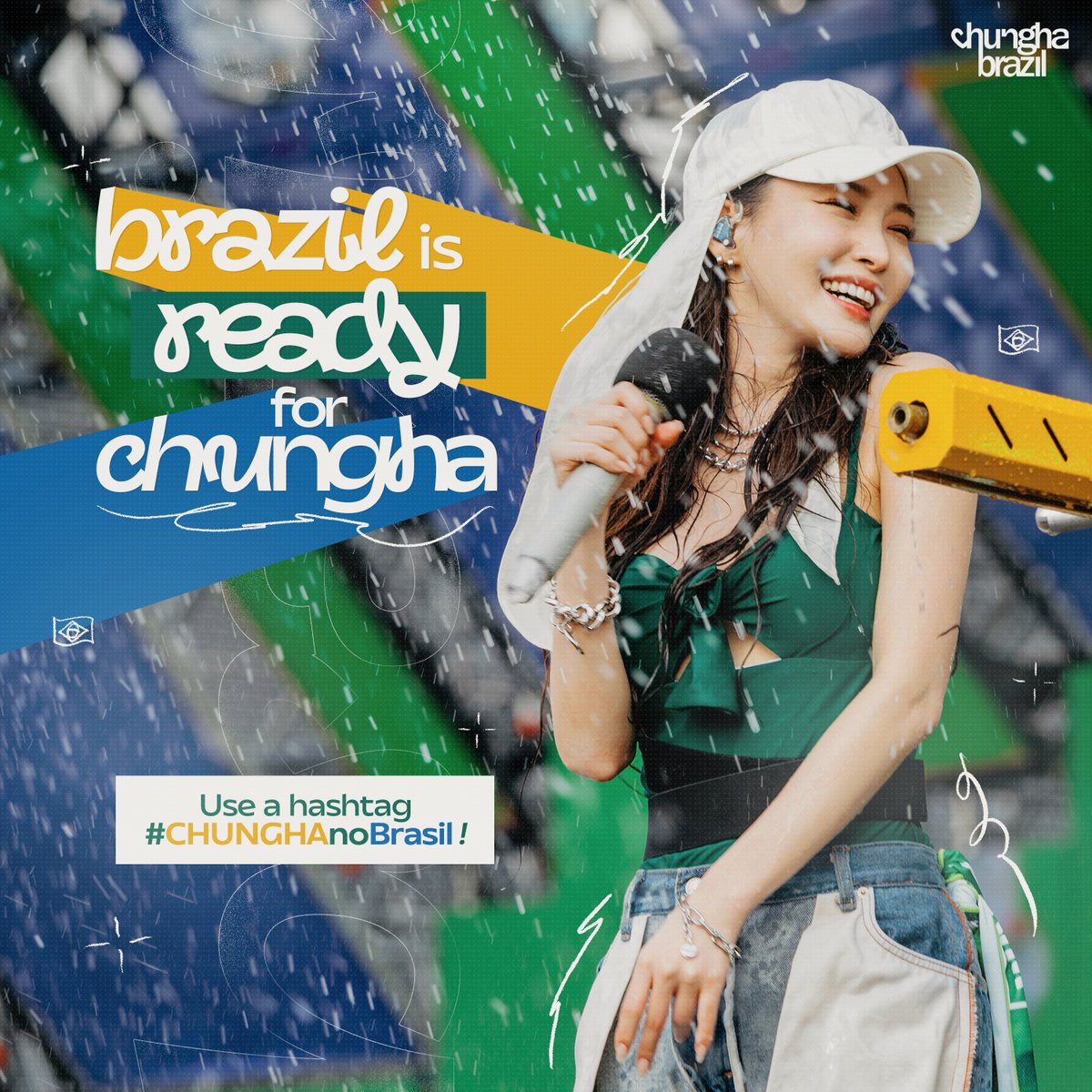 BRAZIL IS READY FOR CHUNGHA 🇧🇷

Chegou a hora de mostrar para as produtoras que o Brasil ESTÁ PRONTO para receber a rainha!

Quanto mais barulho fizermos, mais perto estaremos de transformar esse sonho em realidade!

📣 Interaja com essa publicação usando #CHUNGHAnoBrasil