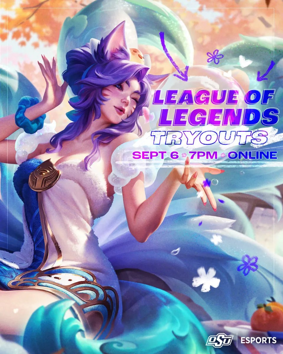 🚨Join 𝗢𝗦𝗨 𝗘𝘀𝗽𝗼𝗿𝘁𝘀 for our 𝗟𝗘𝗔𝗚𝗨𝗘 𝗢𝗙 𝗟𝗘𝗚𝗘𝗡𝗗𝗦 𝗧𝗥𝗬𝗢𝗨𝗧𝗦!🚨

📆 September 6 at 7:00PM
📍 Online in the LoL Discord
⭐️ Open to all current OSU students
❗️ Fill out the form before 𝗦𝗘𝗣𝗧 𝟯𝗥𝗗 to secure your spot! forms.gle/8i8C337NnBNuPu…