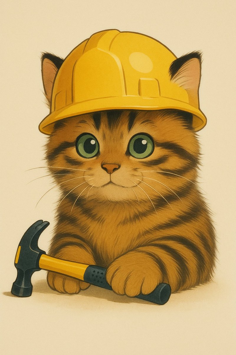 Hammer time, kitty style! $CWIF #LetsBurn