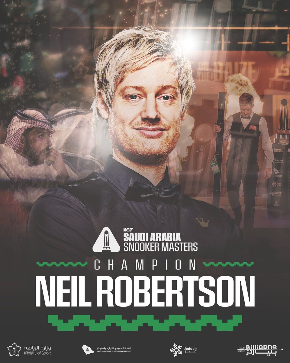 SnookerLoopyOwl's tweet image. That was pretty much a final for the ages. Ronnie O&apos;Sullivan produced a fantastic comeback from 7 - 2 down to lead 9 - 8, but &quot;The Thunder From Down Under&quot; hung in there to emerge victorious and capture the 2025 #SaudiArabiaMasters title. Huge congratulations to @nr147 ☺️👏…
