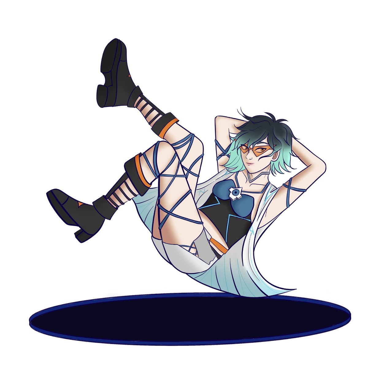 Aventiquity's tweet photo. Now we are thinking with portals 💙🧡
Fanart of @rainezest ! I was very inspired by her png for her portals 2 stream and the “speed machines”! If you’re looking for some chaotic and fun vibes, definitely check her streams 🫶
-
#rainezest #Vtuberfanart #aventiquityarts https://t.co/4AAvLhlgB8