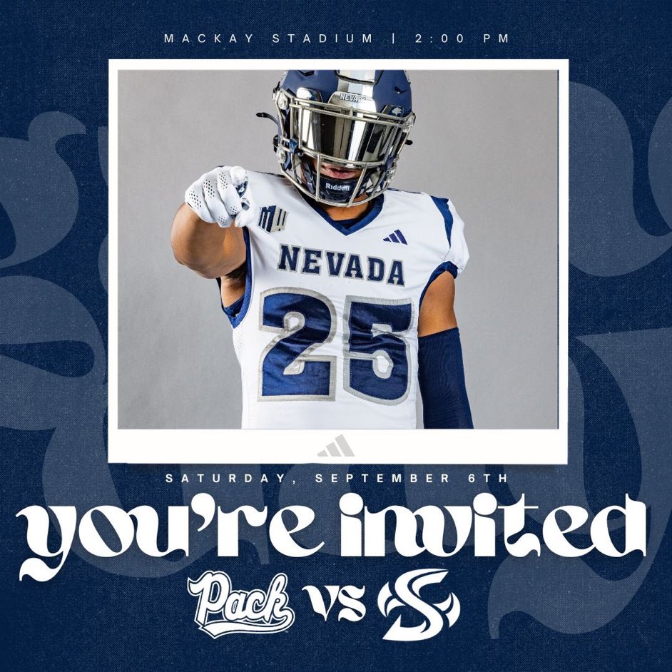 Thank you <a href="/NevadaFootball/">Nevada Football</a> for
the invite and I look forward to learning more about Wolfpack culture!

<a href="/NV_DennisEck/">Dennis Eck</a> <a href="/IdahoRecruitHub/">Idaho Recruit Hub</a> <a href="/gorockyfootball/">Rocky Football</a>