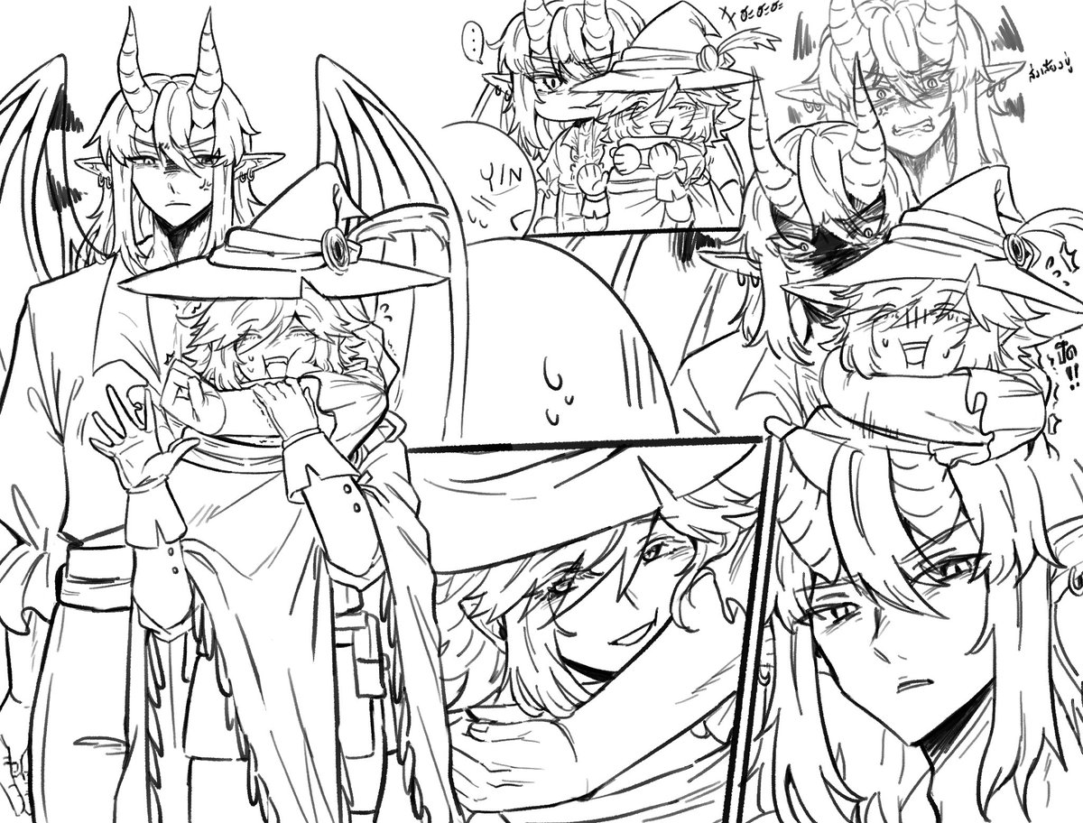 #MPC5minievent3
(ย้อนหลัง)

ในวันประชุมผู้ปกครอง ปีนี้นักกวีพาชายร่างสูงแปลกหน้ามา
เขาคือใครกัน แต่ท่าทางจะเป็นผู้ปกครองจำเป็นล่ะ??

“อ๋อ… คนนี้น่ะเหรอครับ? ”

“ฮะฮะฮะ”

“เป็นคุณลุงของผมน่ะครั-- อั่ก!?”

“ล้อเล่นครับ ล้อเล่น ?!-”

“เป็นเพื่อนคนสำคัญต่างหากล่ะครับ…“

😊